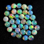 4mm opal smooth round