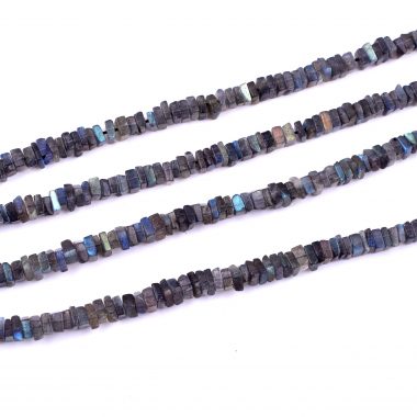 labradorite smooth square beads