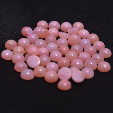 5mm pink opal round