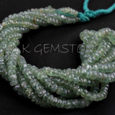 kyanite faceted gemstone beads