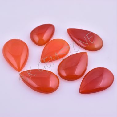 free size red onyx cabochon
