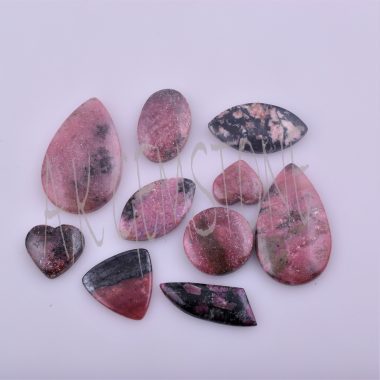 rhodonite smooth cabochon